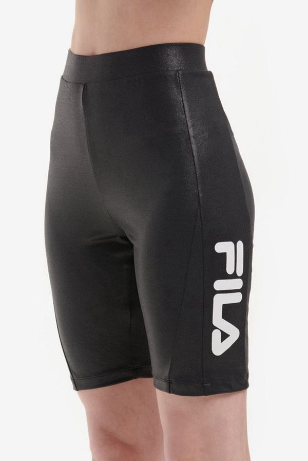 Pantalones Cortos Fila Mujer Negras / Blancas - Camari Cycling - España 680259EPM